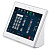 TLP Pro 725T 7-дюймовая сенсорная панель TouchLink Pro, настольная, цвет белый - фото_1
