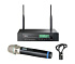 Одноканальная UHF радиосистема с ручным конденсаторным суперкардиоидным микрофоном, 518 - 542 МГц, батарейки