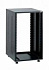 Рэковый шкаф, 8U, глубина 440мм, сталь черного цвета