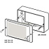 Корпус для монтажа LBC 3011/41 и LBC 3011/51 на твердых поверхностях