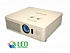 LED-проектор 3500 лм (со стандартным объективом 1,7 zoom), WXGA 1280 x 800, 30000:1. HDBaseT, HDMI и HDMI OUT. Белого цвета